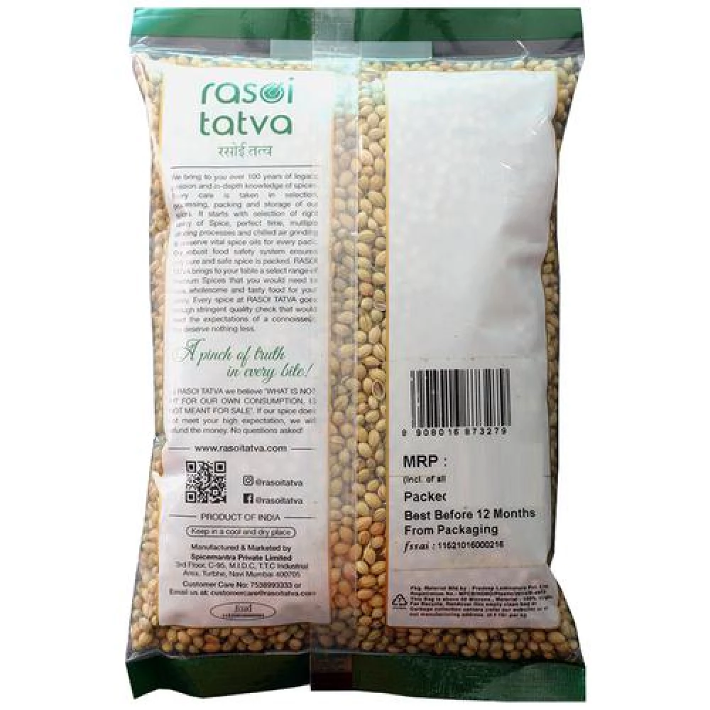 RASOI TATVA Coriander Seed - 100percent Natural, 100 g-2.webp